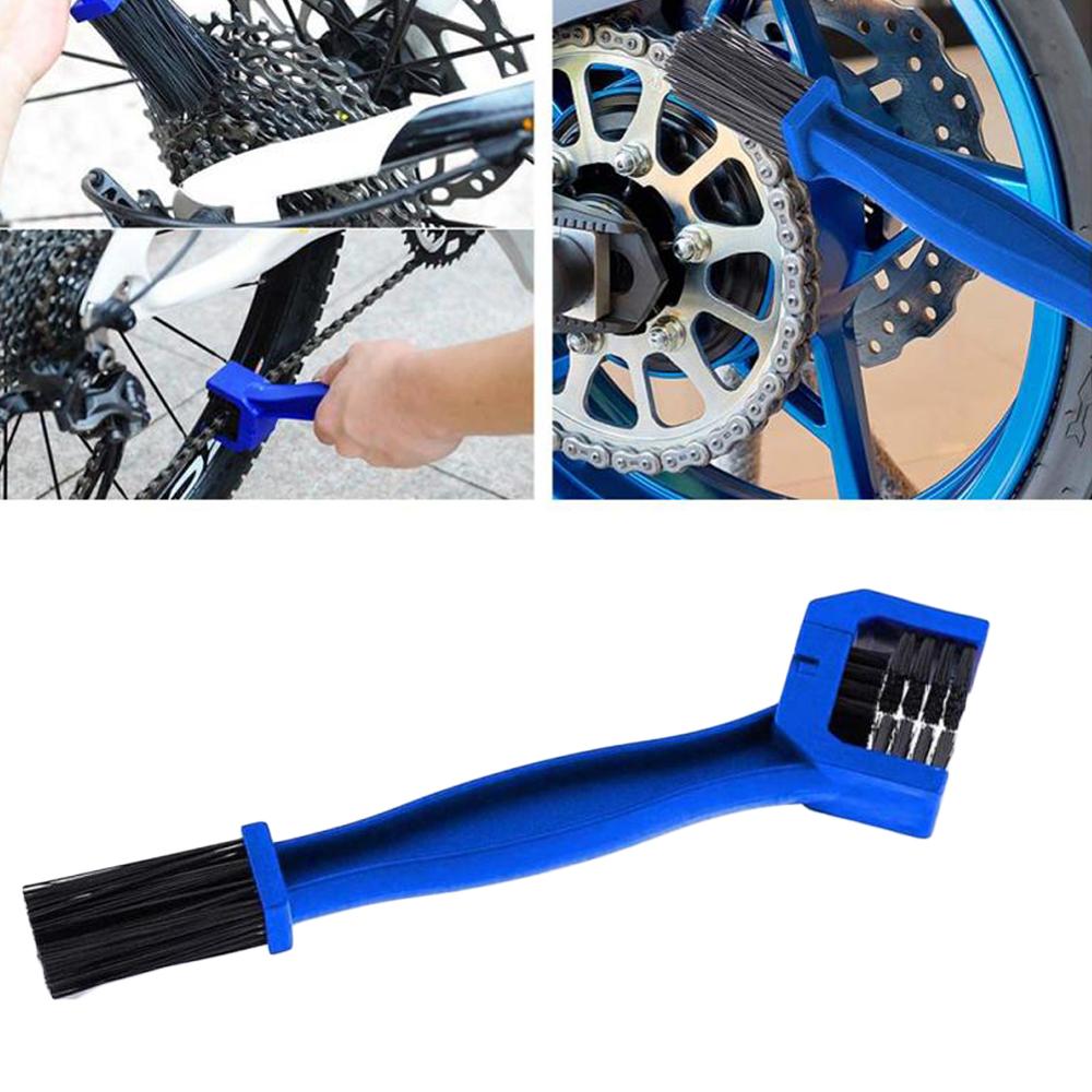 7/8/9pcs Cleaning Kit Bicycle Chain Washer Bicycle Chain Washer Mountain Bike Cleaning Tool Brush Set Bicycle Accessories