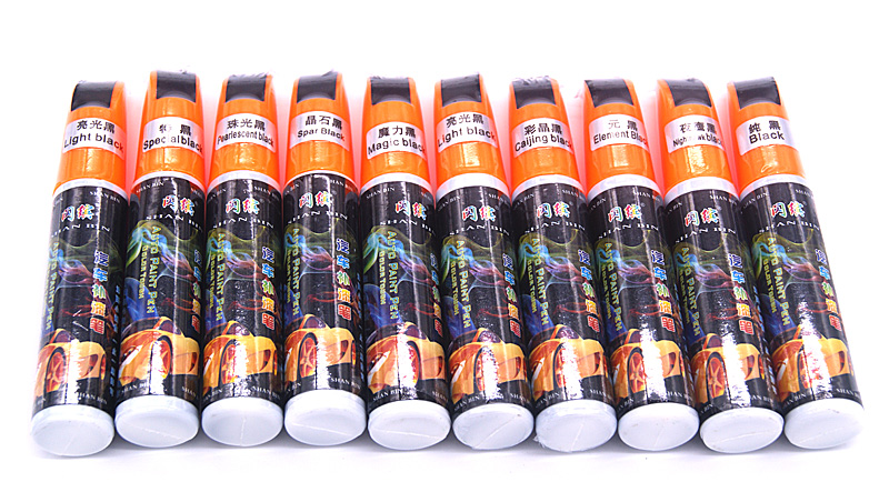 1 stk sort farve bil lak pleje fjerner ridser reparation maling pen reparation lak reparation pleje genoprette auto lak skader