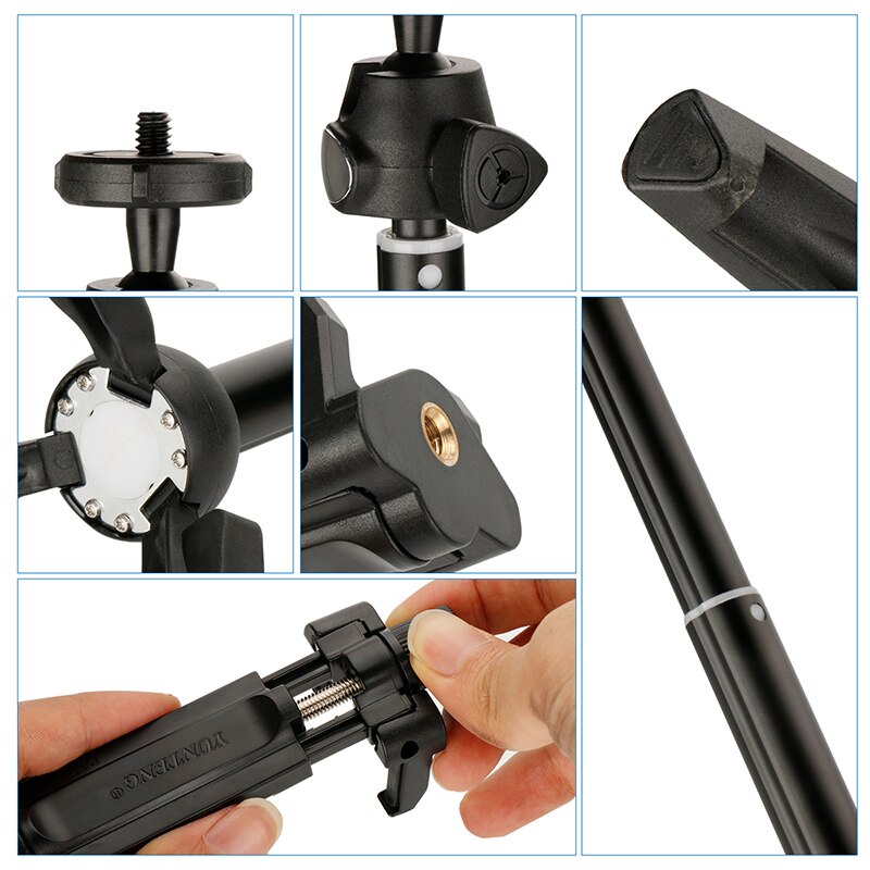 Yunteng Yt 9928 Draadloze Selfie Stok Statief Monopod Met Bluetooth Remote Sluiter Universele Voor Iphone Xiaomi Smartphones