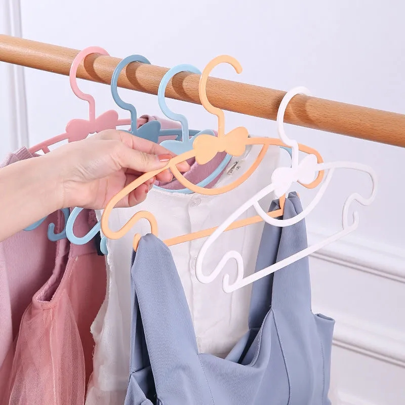 6/1 Stuks Kinderen Kleerhanger Rekken Draagbare Plastic Display Hangers Windproof Kids Jassen Hanger Houder Baby Kleding Organizer