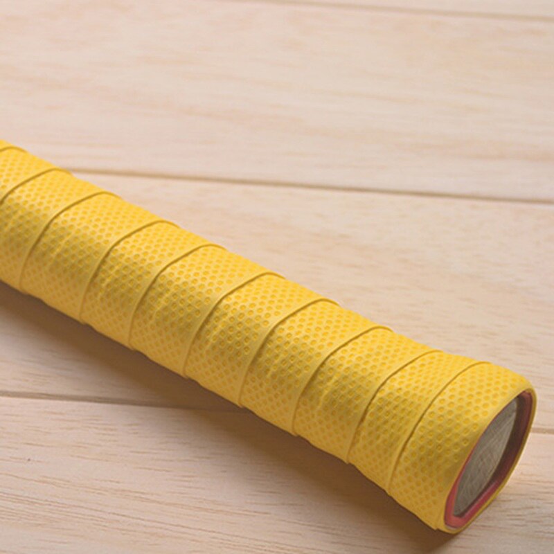 Empuñaduras de bádminton vibración de raqueta Overgrip Banda de sudor antideslizante raqueta de tenis seca Grip Anti-deslizante sudor absorbido Wraps Taps 3 uds