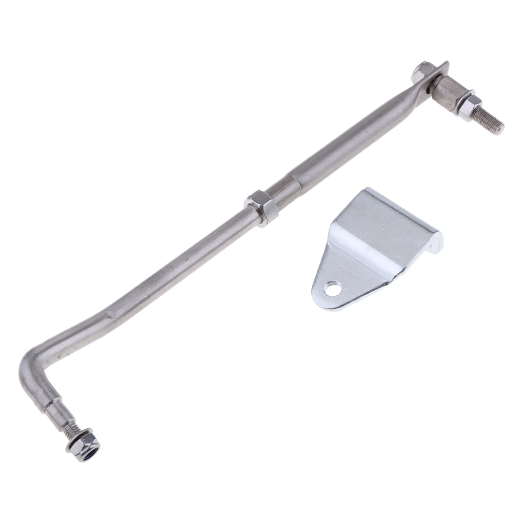 Edelstahl Außenborder Lenkung Stange Verknüpfung-Gashebel 33 cm/13 &#39;&#39;Langlebig und Korrosion Beständig