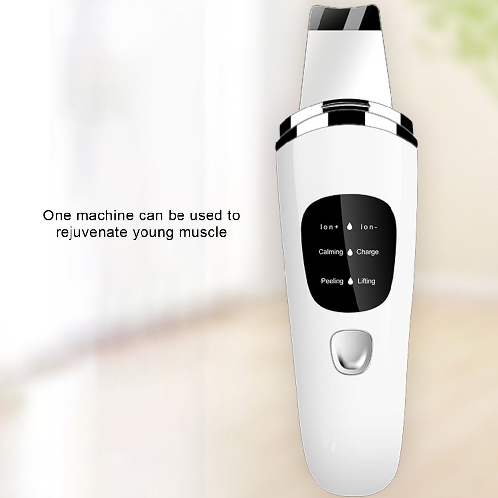 Máquina multifuncional para limpiar la piel con pala instrumento para sacar espinillas ultrasónico para el hogar instrumento de belleza Facial