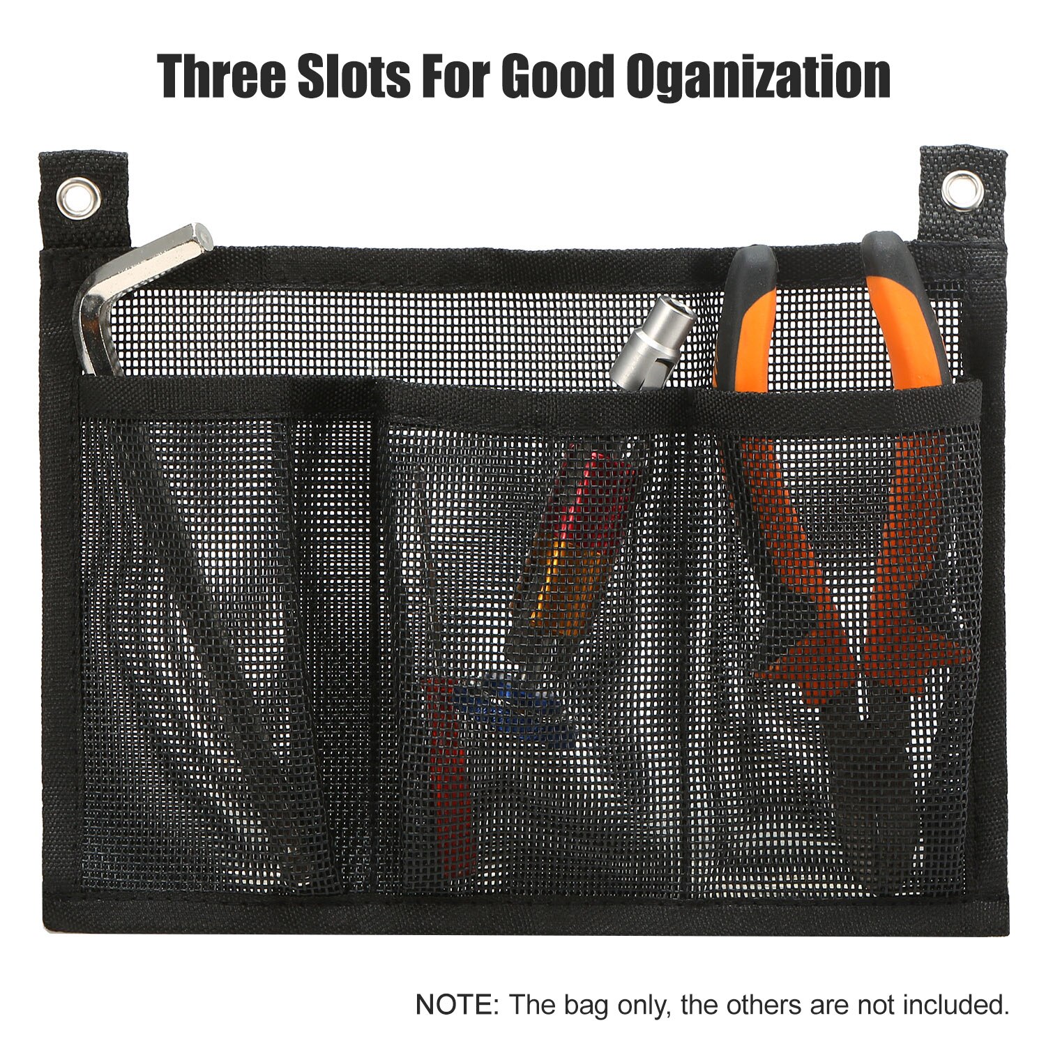 Kayak Mesh Storage Side Pouch Boat Fishing Holder Bag Canoe Mesh Bag Beer Can Hanger Bag for Boat Dinghy