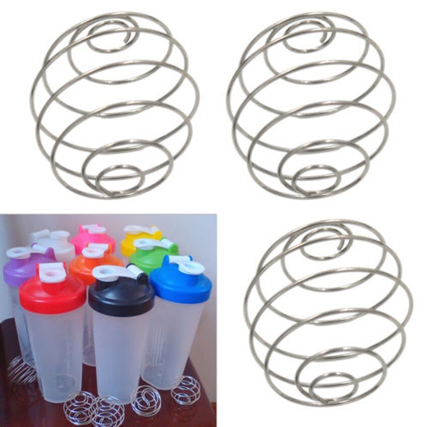 Whisk Protein Wire Mixing Mixer Ball For Shaker Drink Bottle Cup Mixing Bar Drink Gadgets Bottle and Protein Bottle