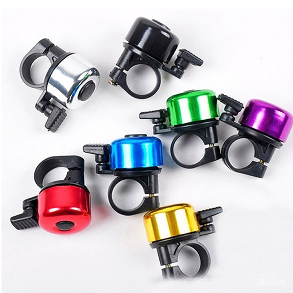 Accesorios para bicicleta de montaña, campana para bicicleta, plegable, Rosa