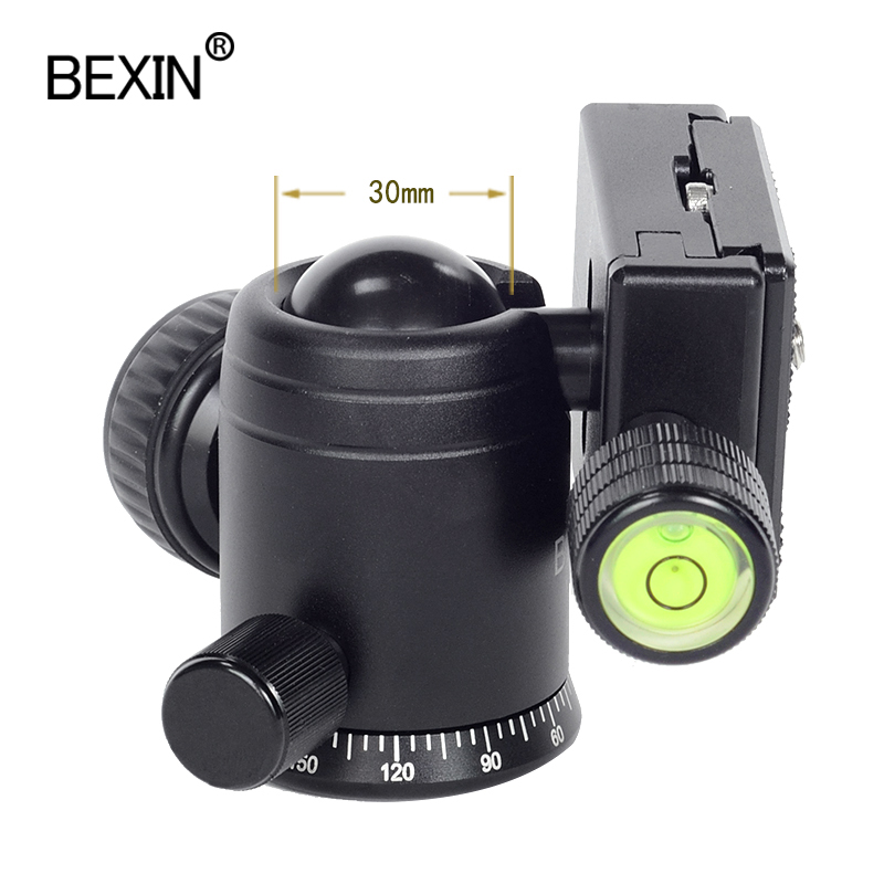 Tripé para câmera, cabeça panorâmica, selfie, mini adaptador para câmera dslr
