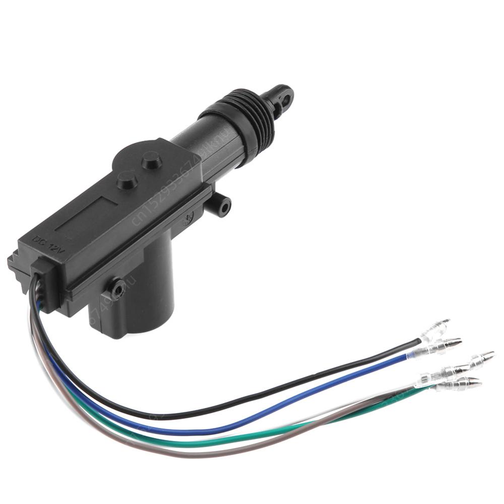Kit de Motor de cerradura Central de 5 cables para puerta de coche, actuador de sistema de bloqueo Central remoto para vehículo, sistemas de alarma para coche, 12V