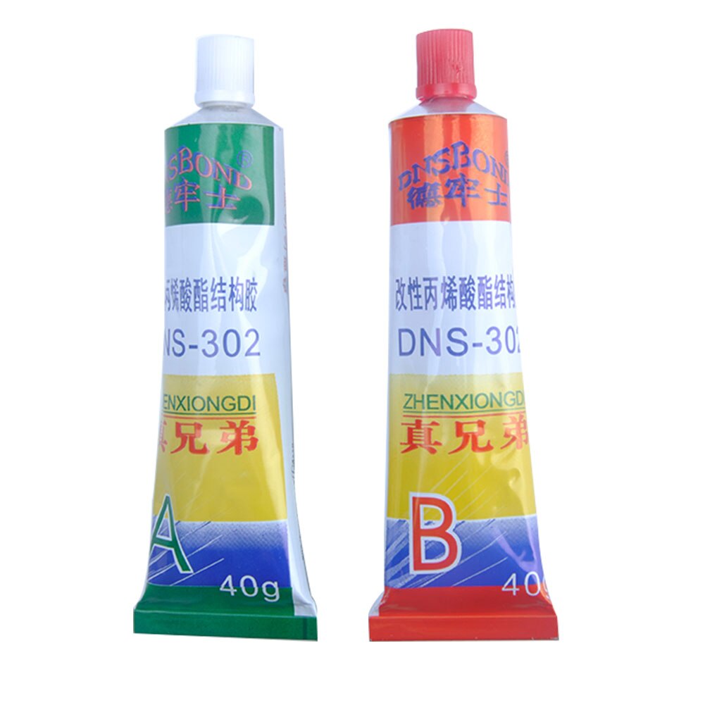 Plastic Metal Super Strong Furniture Quick-drying Glue AB Wood Epoxy Clear Adhesive Daily Necessities Repair And Bonding