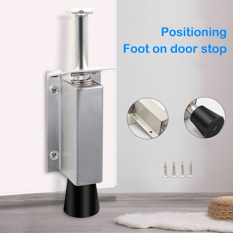 Kickdown Door Stops Foot-operated Lever Door Stops Adjustable Kickdown Bronze Door Holder Door Stop Hardware Door Best P