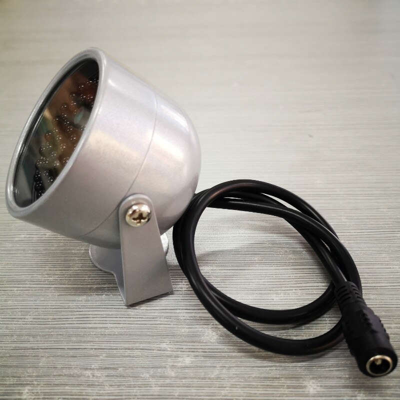 Outdoor mini DC12V 940nm Invisible IR LED Infrared Light Illuminator Small Metal case 48pcs IR LEDs night vision cctv fill light
