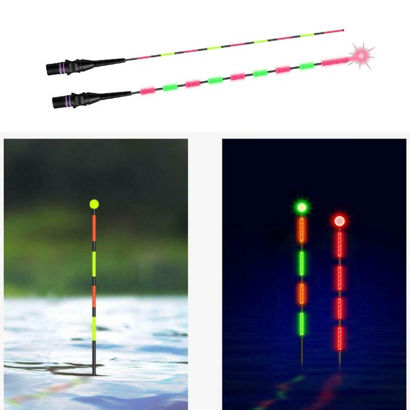 super Luminoso di Notte di Pesca A portato Intelligente Galleggiante superiore Luminoso ultra Sensibile Elettronico Galleggianti boa Accessori per La Pesca tutto'aperto Strumenti