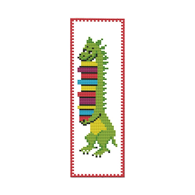 Diy Kruissteek Bookmark Cartoon Patroon Merken Voor Boek Handgemaakte Handwerken Borduren Craft Halloween Voor Kinderen Kids: 67