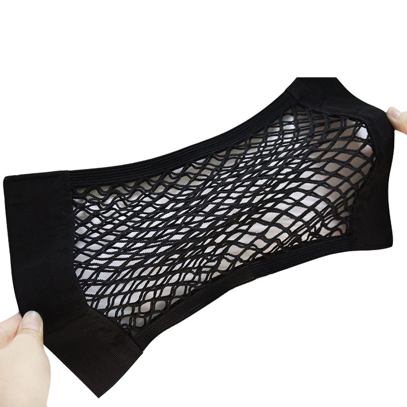 Yccpauto 1 stk bil bagasjerom organisator oppbevaringsveske lastebil seterygg nettveske elastisk netting bagasjelomme automatisk oppbevaring ryddenett