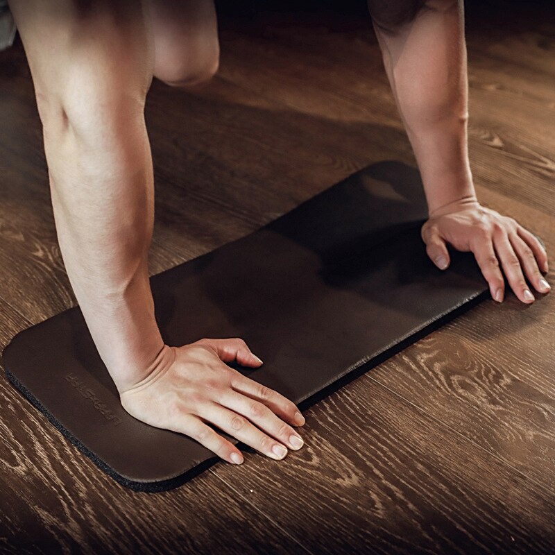 Lara star fitness kniematte, dicke, weiche knieauflage für übungen wie planks, bauchmuskelroller und yoga