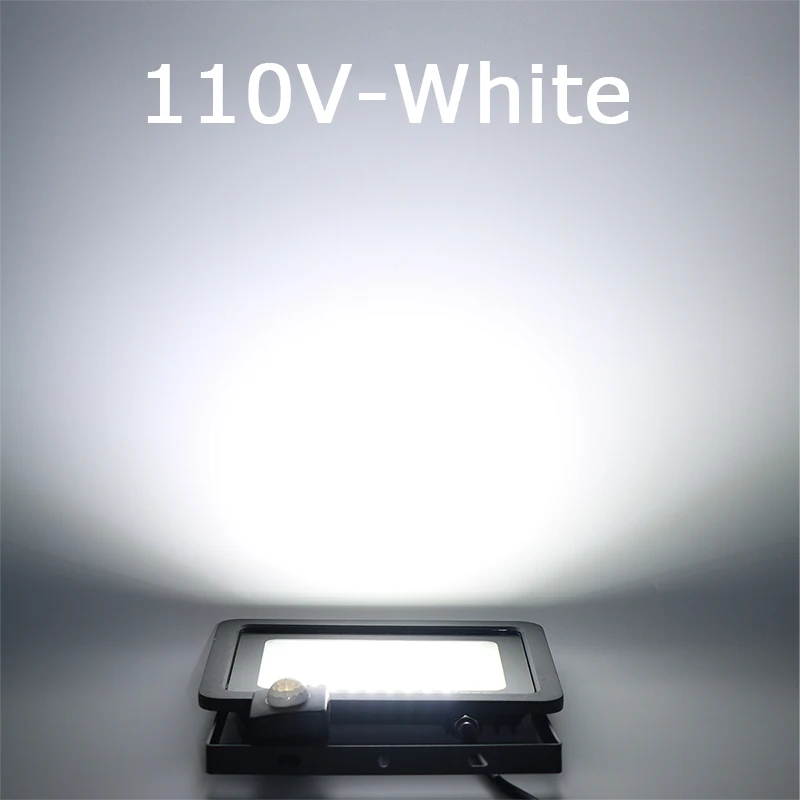 Luz De Inundación LED De 200 W Para Exteriores Con Enchufe Cable