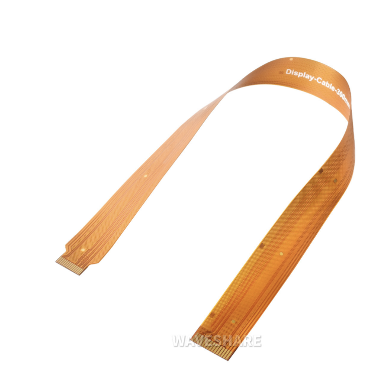 DSI FPC Flexible Cable For Raspberry Pi 5, 22Pin To 15Pin, Options For 200 / 300 / 500mm, Suitable For DSI Display Screens: GRAY