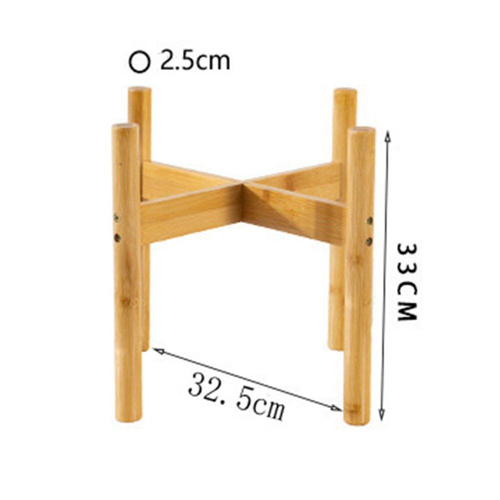 Flower Pot Rack Durable Wood Planter Pot Trays Strong Free Standing Bonsai Holder Home Garden Indoor Display Plant Stand Shelf: g