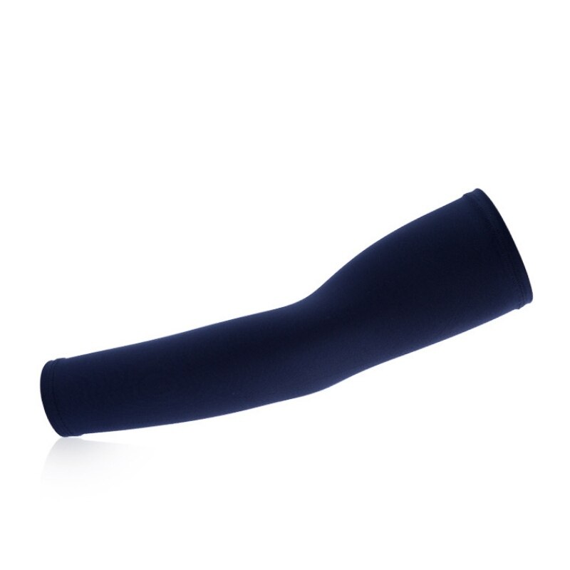 Unisex Arm Sleeve Riding Sunscreen Cuff armband Basketball Sport Armlets Cycling volleyball Running Arm Cuffs: Deep Blue