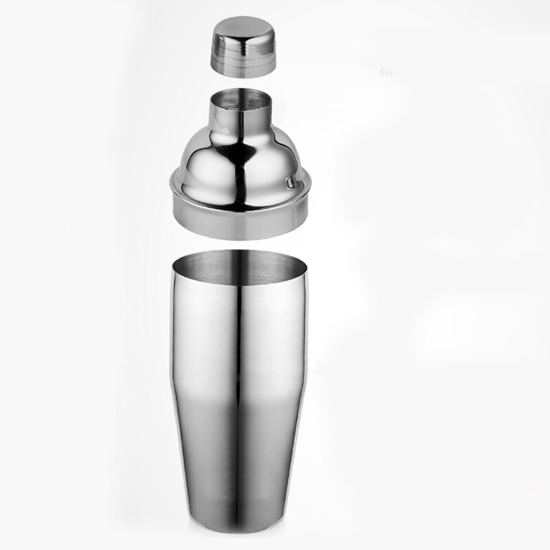 550ML/750ML Cocktail Shaker Mixer Stainless Steel Wine Boston Shaker Glass 400ml Bartender Drink Party Rose Gold Bar Tools
