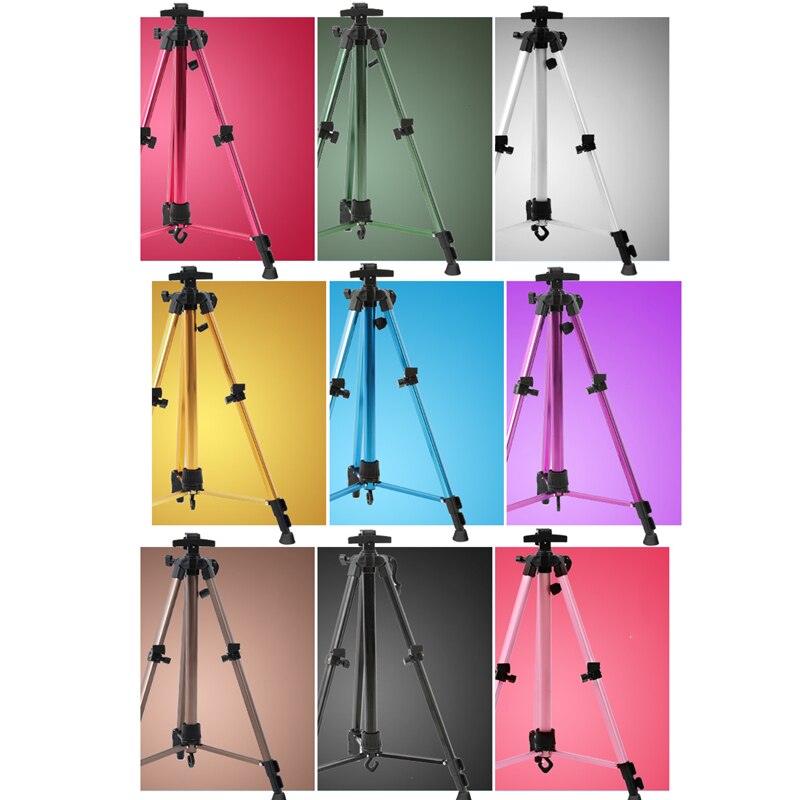 Portable Adjustable Metal Sketch Easel Stand Foldable Travel Easel Aluminum Alloy Easel Sketch Drawing For Artist Art Supplies