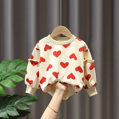 Pull Fille Enfant Manches Longues Printemps Chemise de Base Fine: Gdyjg 055 / 3t