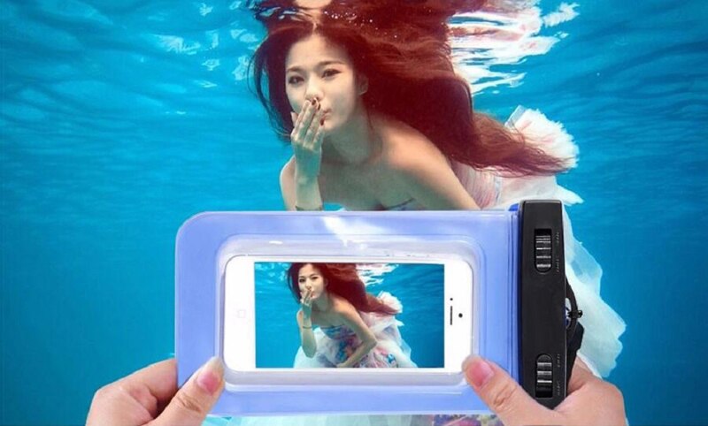 Waterdichte duiktas voor xiaomi  mi 5 6 7 8 9 10 a1 a2 a3 lite redmi 4a 5a 6a 7a 8a note 4 5 6 7 8 9 pro onderwatertas
