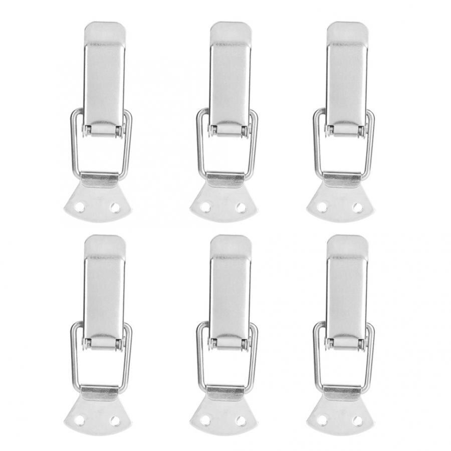 Ressort moraillon serrure coffre boîte Case bascule loquet attraper boucle fermoir matériel accessoires: Iron Nickel Plating