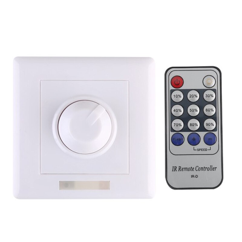 200W 300W Wall Dimmer Switch TRIAC LED Dimmer With IR Remote Control For Dimmable Light Lamp Bulb 110V/220V: 300W / 220-240V
