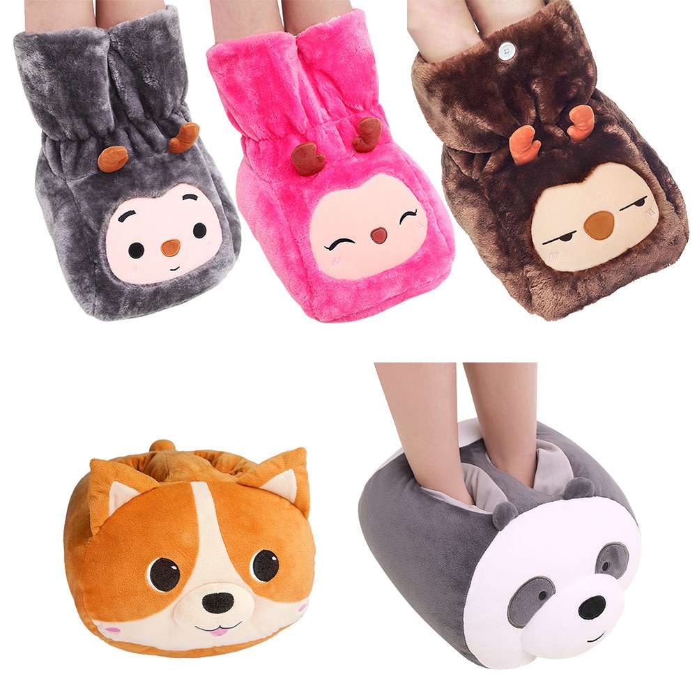 Coussin chauffant pour les pieds et le canapé | Chauffant les mains, pour la maison, avec coussin chauffant les pieds, pour l'hiver