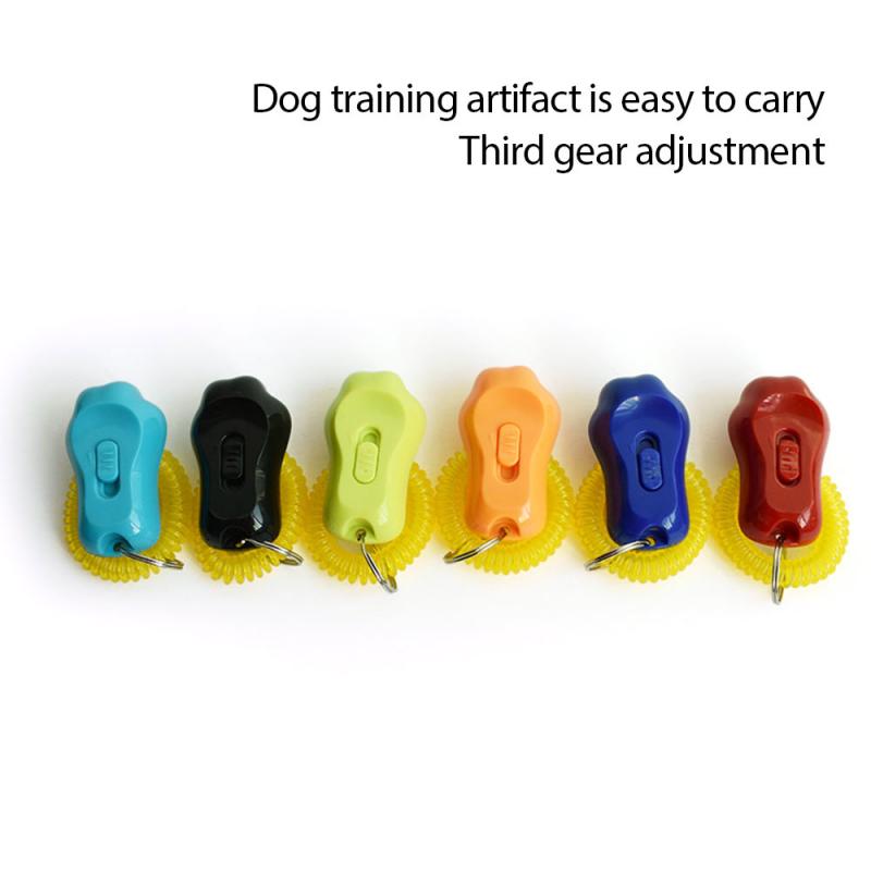 1Pcs Pet Foot Print Sound Training Apparaat Dog Training Sound Stuk Drie Versnellingen Kan Worden Aangepast Dierbenodigdheden