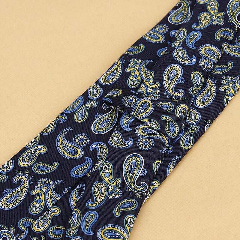 Corbata de seda clásica para hombre, corbatas con estampado Floral a cuadros de 9cm, color rojo, ropa Formal de negocios y boda,