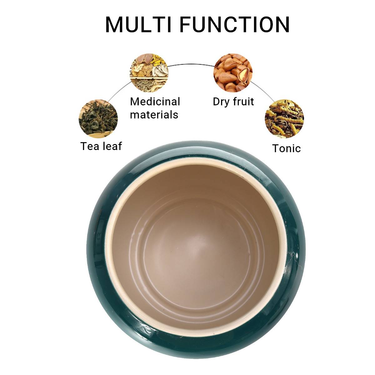 Pet Blue Glaze Ceramic Funeral for Pet Cremation Urn Pets Urns Cremation-Urn Memorial Ashes-Holder Casket Funeral