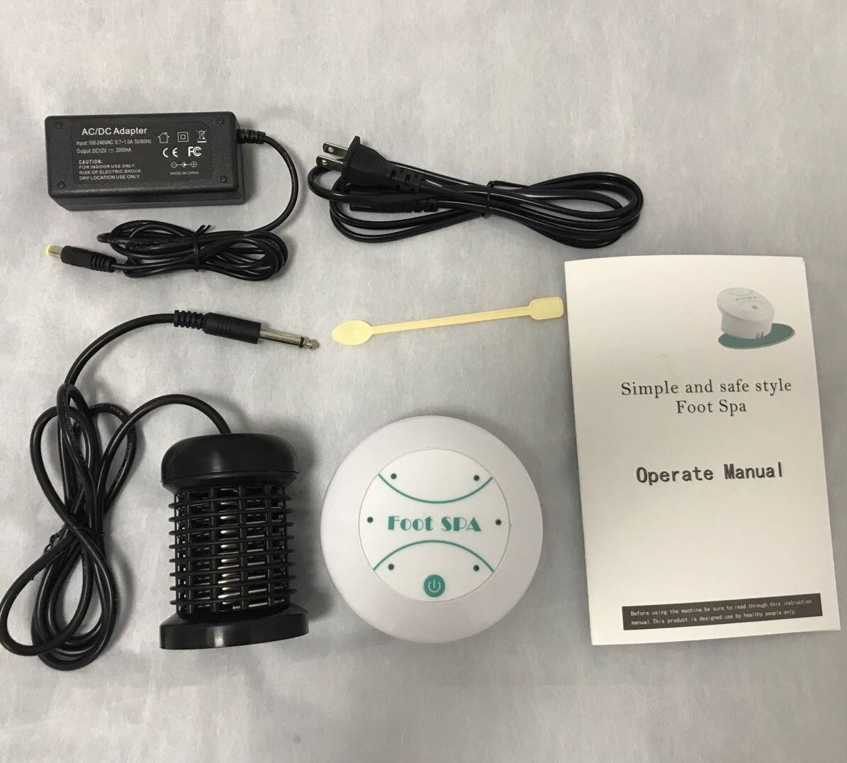Mini Voet Inweken Apparaat Elektronische Draagbare Ronde Voet Inweken Apparaat Voor Familie Reizen