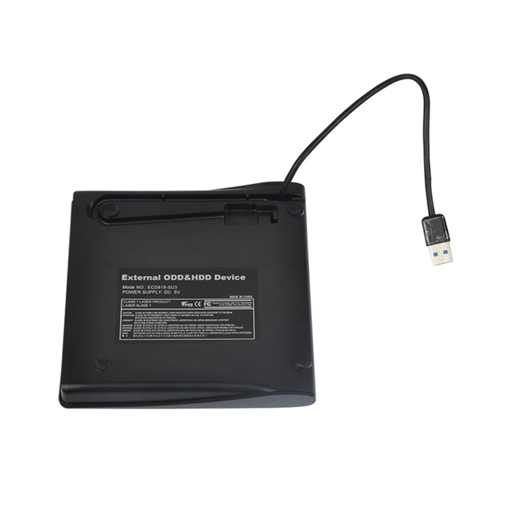 Unidad de CD externa portátil, Lector de DVD ROM, portátil, USB 3,0, Ultra delgado, CD, DVD, ROM