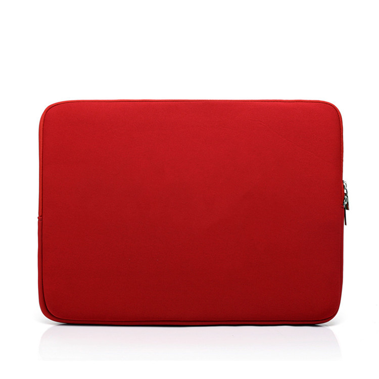Miękki pokrowiec na laptopa do Huawei Xiaomi Hp Dell Lenovo Macbook Air 13 Case M1 M2 2022 Pro 11 13 13.3 15 15.6 cala Pokrowiec na laptopa: 15" / Czerwony