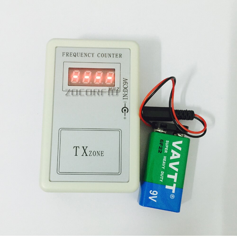 Digital Frequency Meter Reader Counter Handheld Wireless Remote Control 250-450 MHZ Tester Tools ZC019