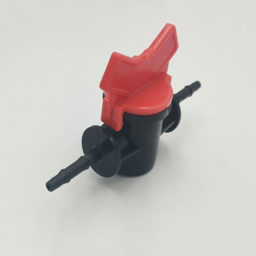 4 6 8 10 12 16 20 25mm Schlauch Stacheldraht Zwei Weg Gerade Reduzierung Kunststoff Ball Ventil Aquarium Garten bewässerung Wasser Flow Control