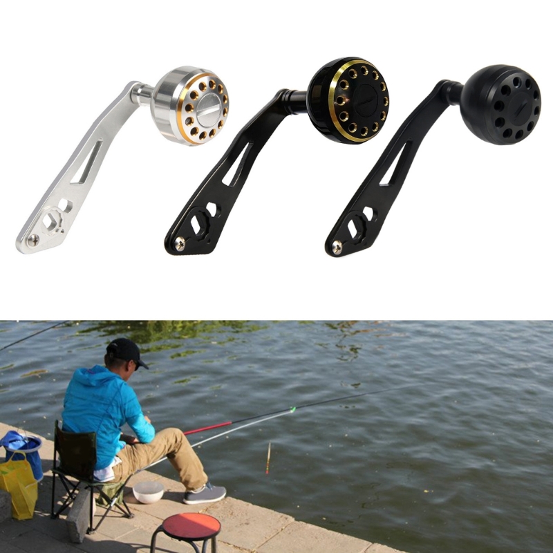 Visserij-reel Power-handvat Enkele knop Armgreep voor draaiend visgerei Tool