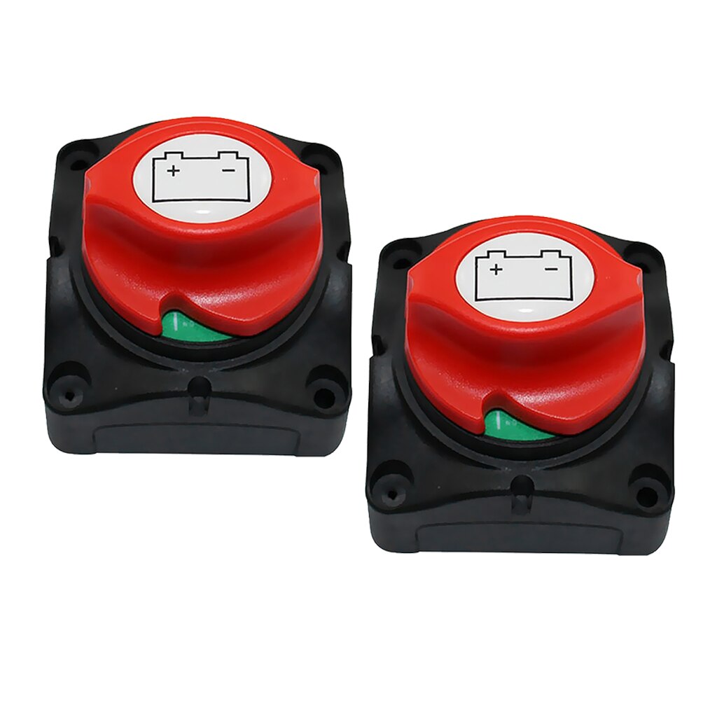 2x Battery Selection Switch For Boat / Motorhome Engine And Accessories