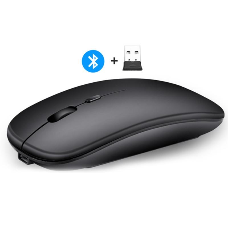 Silent Dual Mode Wireless Mouse Bluetooth 5.0 Wireless Mice For PC Laptop Desktop Mouse Computer Peripherals