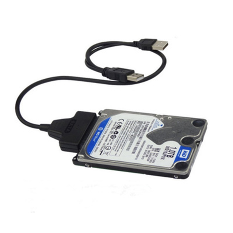 USB 2.0 to USB 3.0 SATA 15 + 7 pin connector Gadgets USB Hard Disk 2.5 Adapter Converter Cable Laptop Accessories Sata Connector