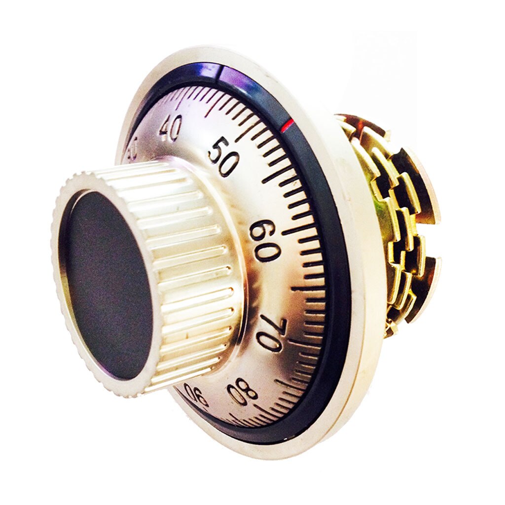 Coded Dial Lock 4 Disc Jewelry Safe Box Cutaway Cabinet Combination Lock