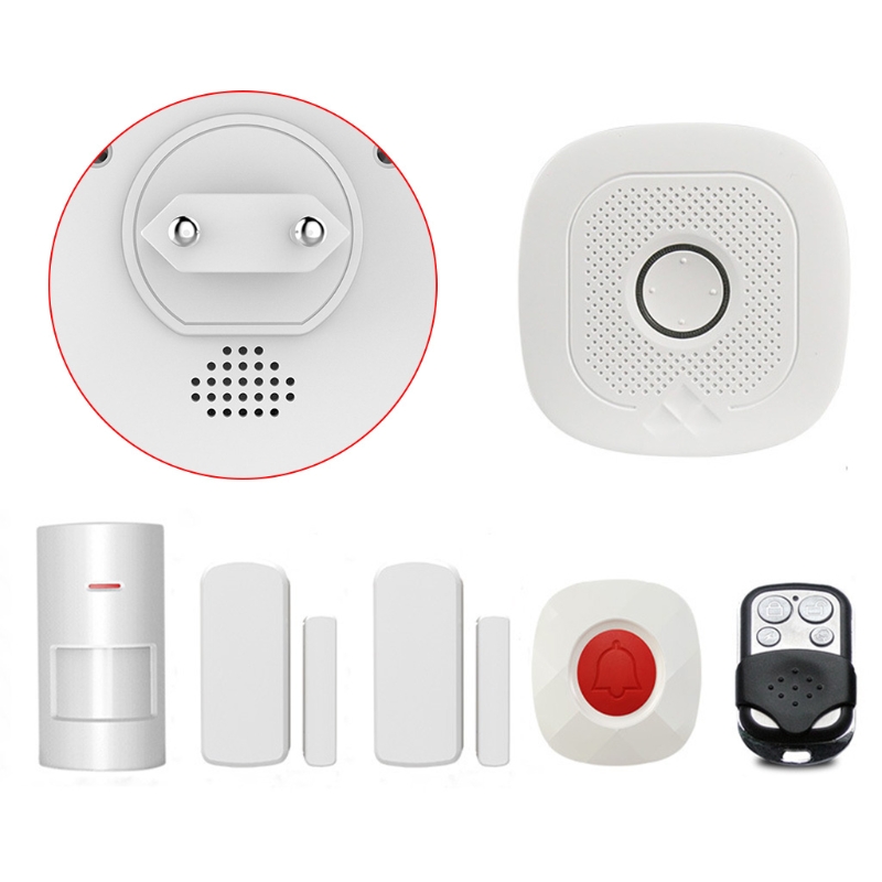 TUYA WiFi Home Security Alarm System Compatible with Alexa and -Google Assistant Ideal for Home Garage Apartment Office