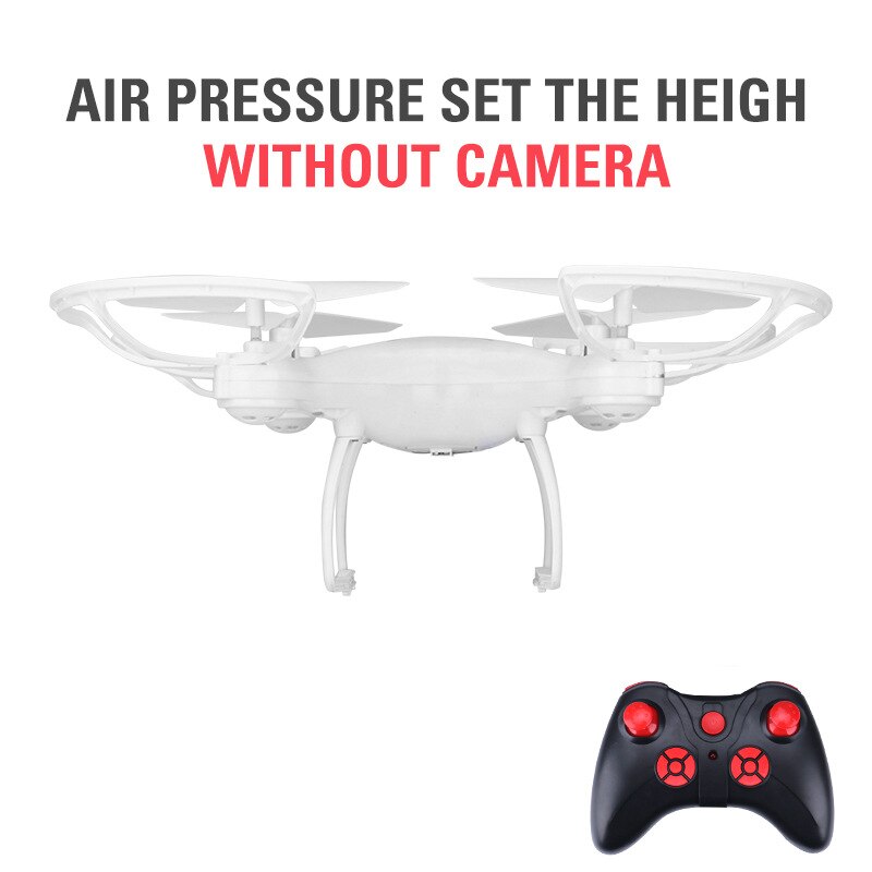 Mini RC Drone 4K/1080p HD Camera Aerial Photography Helicopter 360 Degree Flip Foldable Quadcopter: KY101No camera white