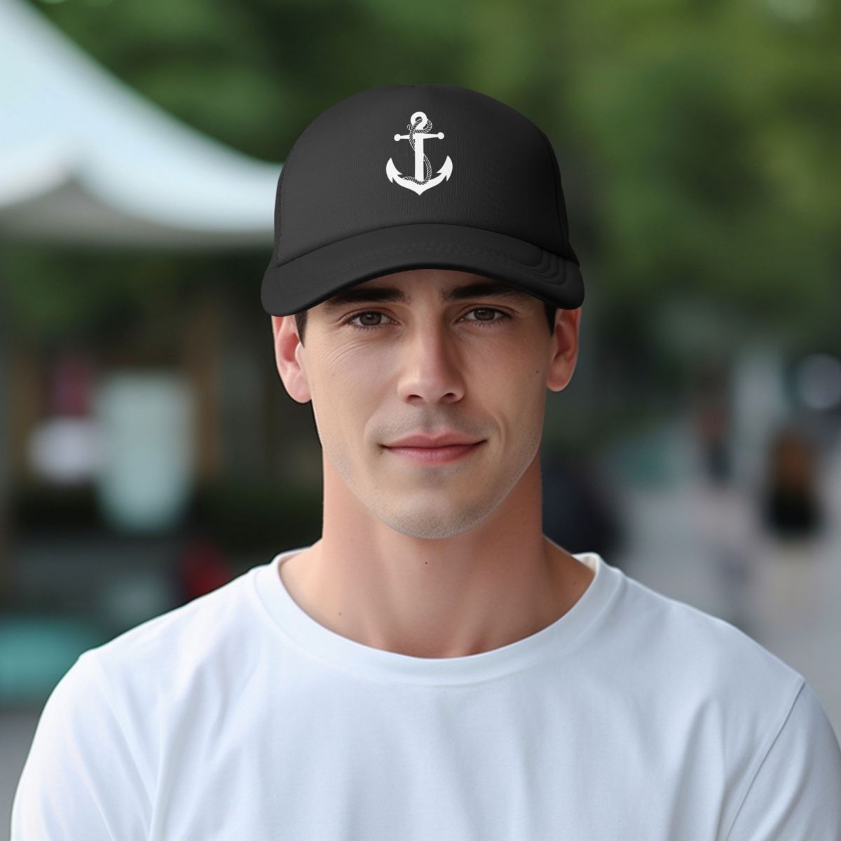 Gorra de béisbol de malla de capitán náutico, sombrero de sol ajustado, transpirable, Snapback, otoño