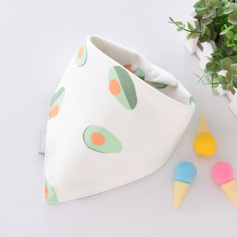 Baby Driehoek Slabbetjes Katoen Slabbetjes Cartoon Baby Speeksel Handdoek Feeding Schort Bandana Herbruikbare Doek Doekjes