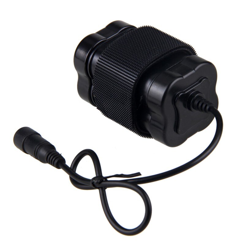 Waterproof 12000mAh Power Supply Rechargeable 8.4V 4x18650 Battery Pack for Bicycle Light
