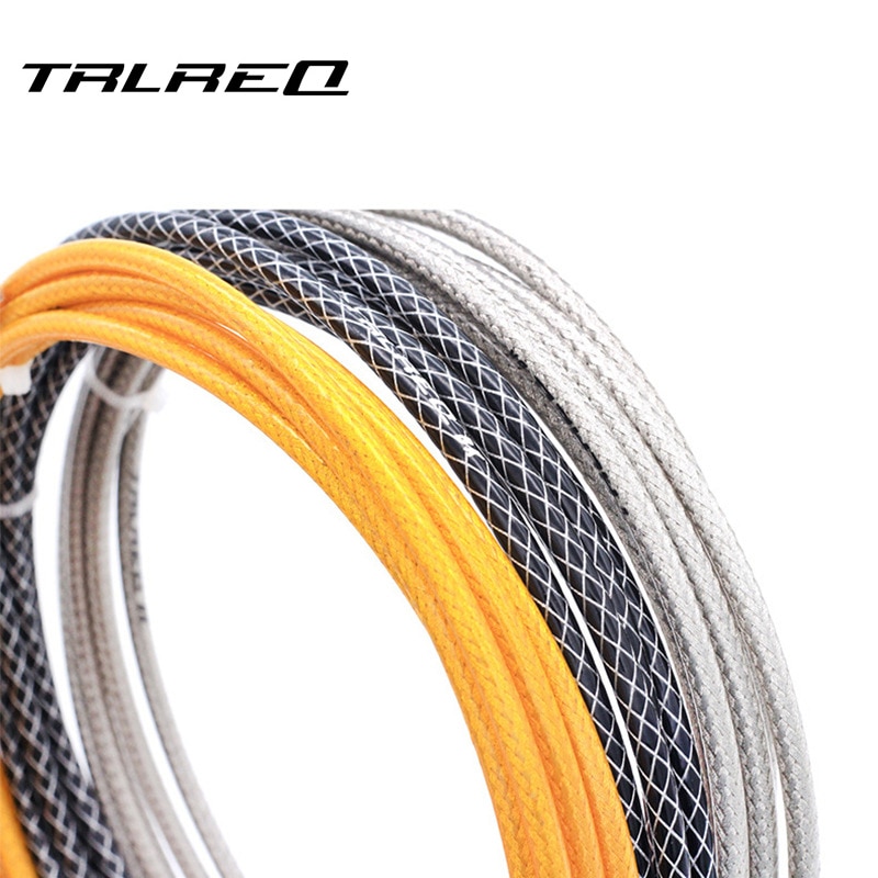 3 Meters DIY Braided Slick Lube Bike Derailleur Shift Brake Cable Housing Line Kit For Mountain Road BMX Bicycle