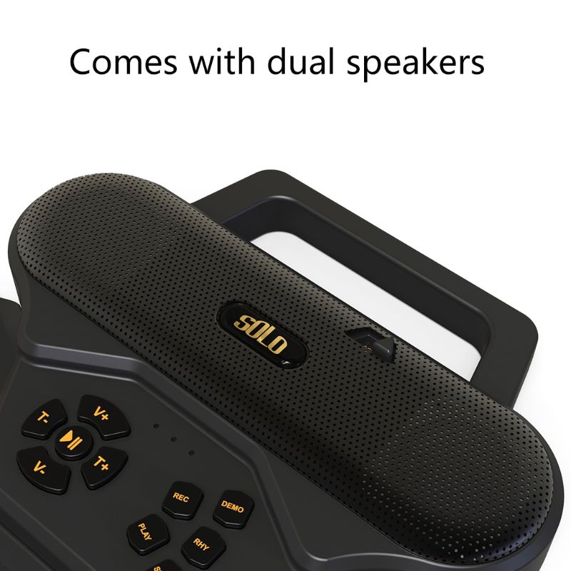 Portable Hand Roll Electronic Drum Children Percussion Musical Instrument Beginners Tool Kit with Drumsticks Foot Pedal